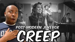 First Time Hearing  Postmodern Jukebox ft Haley Reinhart  Creep Reaction [upl. by Seta]