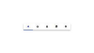 Active on tab menu navigation bar [upl. by Annohsat]