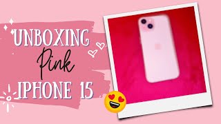 Unboxing The Allnew Pink Iphone 15 The Ultimate Desire [upl. by Scrivens]