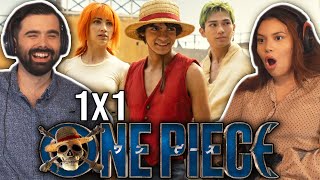 ONE PIECE SEASON 1 EPISODE 1 REACTION FIRST TIME EVER WATCHING ONE PIECE [upl. by Nobel]