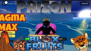 blox fruit 190 to 250 with magma max [upl. by Ydnelg]