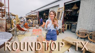 One of the most EPIC Antiques Shows in the World  ROUND TOP TEXAS GUIDE [upl. by Hsac183]