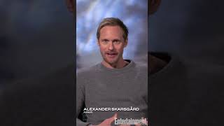 Alexander Skarsgård Says Filming ‘The Northman Is Unlike Any Other Film Set Shorts [upl. by Ninnette]