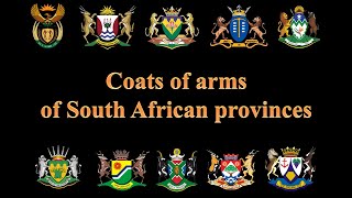 Coats of arms of South African provinces [upl. by Stuart]