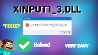 Ultimate Guide How to Resolve XINPUT13DLL Error on Windows 2024 [upl. by Letrice155]