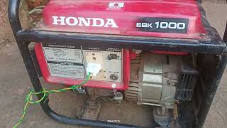 Honda Generator EBK 1000 [upl. by Leroy635]