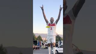 MERİH DEMİRAL HEYKELİ YAPILDI 😱🤯 shorts short football [upl. by Eilarol617]