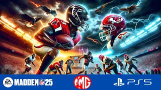 Falcons vs Chiefs in Madden 25 PS5 Who Wins 🏈 madden [upl. by Ruscher]