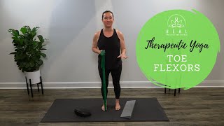 Therapeutic Yoga For Toe Flexors [upl. by Lladnik]