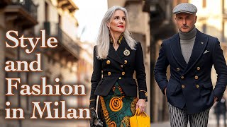 Stunning Italian Street Fashion Discover Milan’s Best Fall Looks Luxury Fashion VLOG [upl. by Matless]