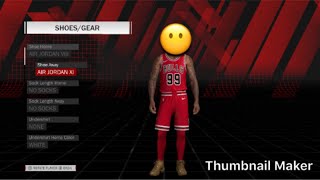 USING A PLAYER WITH TATTOOS NBA2K18 [upl. by Marji748]