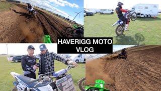 HAVERIGG MOTOCROSS TRACK PRO DAY  MOTO X VLOG [upl. by Helbonnas74]