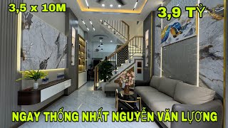 Bán nhà gò vấp 2175 trục đường thống nhất gần với lotemax nguyễn văn lượng giá rẻ nhà dưới 4 tỷ [upl. by Hennebery104]