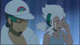 La despedida de Ash con los profesores Kukui y Burnet PokéRandom 78 [upl. by Ynagoham]