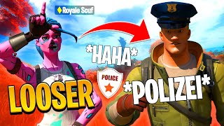 Royale Scuf MOBBT Polizisten bis er die RUNDE verlässt das passierte Fortnite [upl. by Amikay]