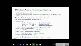 Grundlagen der Informatik II  Sitzung 12 Prof Schmeck  AIFB  WS 201617 [upl. by Atik87]