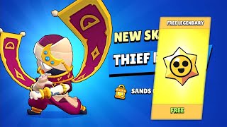 THIEF EDGAR🔥 IS HERE LEGENDARY NEW GIFTS🎁🔥 14 NEW BRAWLERS 😱BRAWL STARS UPDATE🔥 [upl. by Teeniv]