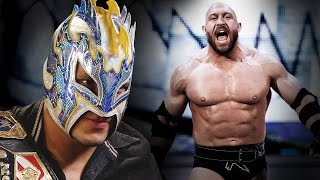 Kalisto responds to Rybacks WrestleMania challenge March 16 2016 [upl. by Latta]