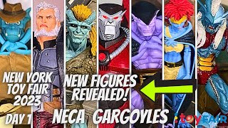 NECA Gargoyles New Figures Revealed At New York Toy Fair 2023 [upl. by Orimlede]