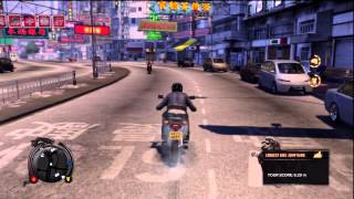 Sleeping Dogs HD Motorcycle Gameplay [upl. by Aiz]