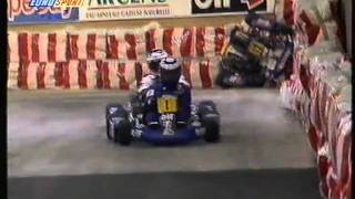 Go Kart racing Schumacher and Prost ParisBercy 1994 [upl. by Atilol]