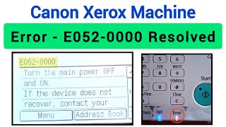 Canon Error  E0520000 Resolved [upl. by Asilrak848]