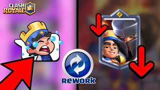 EMOTE DEL REY BEBÉ 😫 y MÁS NERF AL PRINCIPITO 🚫  CLASH ROYALE [upl. by Oiciruam]