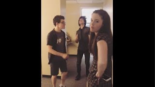 Dear Evan Hansen Cast Backstage Part 3 [upl. by Enirod]