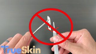 How to Insert and Remove a Scalpel Blade [upl. by Orutra]