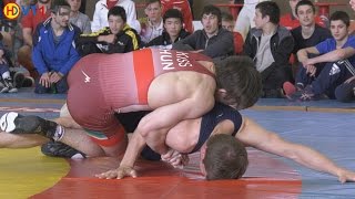 Ringen int BrandenburgCup 2017 Kadetten Freistil  58kg FINALE [upl. by Suivatal511]