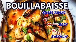 How To Make Bouillabaisse The Easiest Way  ChefHome Hacks [upl. by Ahsikyw]