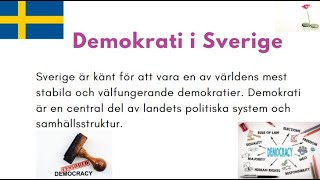 Demokrati i Sverige [upl. by Hezekiah101]