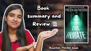 The Inmate 😱  Freida McFadden  Book Summary and Review 📚  In Tamil  BooksWithAbi  Thriller [upl. by Weismann627]