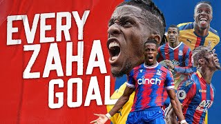 Wilfried Zaha Every goal for Crystal Palace [upl. by Anattar]