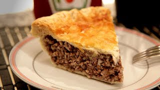 Tourtiere  BEST MEAT PIE ever [upl. by Ehcar]