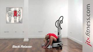 Vibration Plate Stretches  How To Do A Back Relaxer On A Vibration Plate [upl. by Todhunter764]