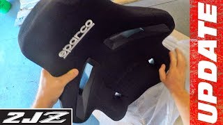 Sparco R333 Seats and Pushing Forward  2JZ Episode 21 [upl. by Amis968]