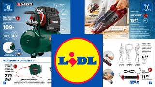 ARRIVAGE LIDL LES JEUDIS BRICO  18 FÉVRIER 2021 [upl. by Annenn340]