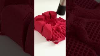 Very Satisfying and Relaxing Kinetic Sand ASMR  36 Crunchy Sand shorts kineticsand [upl. by Lenehc133]