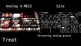 Treat x Elektron Analog 4 MkII  Unfiltered Audio Silo  harvesting analog grains [upl. by Whitehurst]