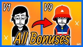 Incredibox All BONUSES v1 v2 v3 v4 v5 v6 v7 v8 v9 [upl. by Ammon715]