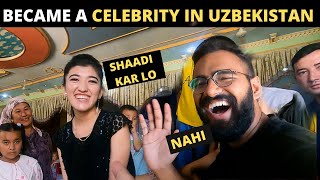 BECAME A CELEBRITY IN UZBEKISTAN  GOT Marriage Proposal From Uzbekistan Girl  Met NomadShubham [upl. by Nageek56]