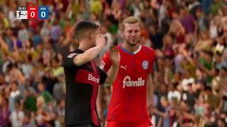 Gameplay FC 24  Bayer Leverkusen  Holstein Kiel  Bundesliga  20242025 [upl. by Syck68]