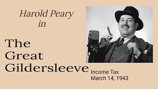 The Great Gildersleeve  Income Tax  March 14 1943  OldTime Radio Comedy [upl. by Anum]