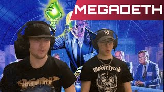 YOUNG METALHEADS REACT TO MEGADETH  TAKE NO PRISONERS [upl. by Richara]