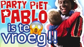 PARTY PIET PABLO VEELS TE VROEG  ZWARTEPIET  KOETLIFE VLOG 520 [upl. by Aik]