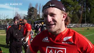 Sideline with Damian McKenzie [upl. by Wilkison]