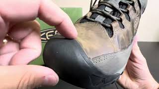 KEEN Mens Targhee 3 Low Height Waterproof Hiking Shoes Review [upl. by Keri]