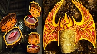 Skyrim  CROWN OF BARENZIAH All 24 Gems Best Perk LOCATION [upl. by Ailegna]