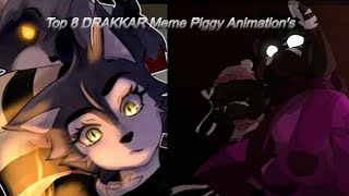 Top 8 DRAKKAR Meme Piggy Meme [upl. by Wixted]